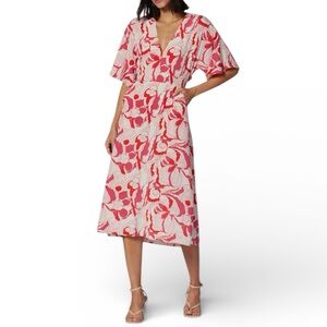 EQUIPMENT Rosita Silk Midi Dress